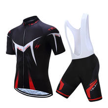 Conjunto de ropa de ciclismo profesional para hombre, traje masculino de manga corta con tirantes, jersey deportivo para ciclismo de montaña o de carretera, 2021 2024 - compra barato