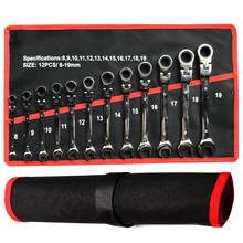 Key Wrench Set Car Repair Socket Wrenchs Flexible Head Spanner Set Tools Chrome Steel   Dashboard Kit Hand Kit Key Spanner 2024 - buy cheap
