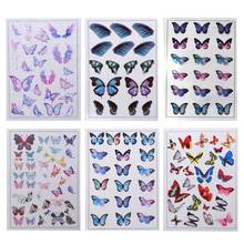 6Pcs Butterfly Wing Resin Fillings Fairy Dragonfly Cicada Vivid Wing Pendant Earrings Resin Mold Fillers Jewelry Making 2024 - buy cheap