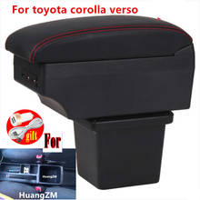 Reposabrazos para toyota corolla verso, caja de contenido de tienda central con interfaz USB 2024 - compra barato