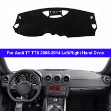 Cubierta de salpicadero de coche, alfombra de 2 capas, parasol, capa automática, para Audi TT TTS 2008 - 2012 2013 2014 LHD RHD, 2009 2010 2011 2024 - compra barato