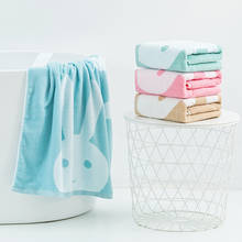 Cotton cartoon bath towel 70*140cm, soft absorbent bath towel, beach towel, bath towel 2024 - buy cheap