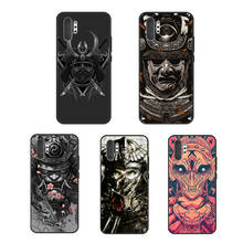 Samurai Mask Warrior Helmet Case Cover For Samsung Galaxy S21 S22 Ultra Note 20 S8 S9 S10 Note 10 Plus S20 FE Coque 2024 - buy cheap