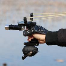 Profissional peixe tiro estilingue com roda de peixes dardo verde laser poderosa caça catapulta conjunto para tiro ao ar livre 2024 - compre barato