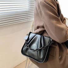 Casual Women Pu Leather Chain Handbags Fashion Ladies Small Crossbody Bags for Women Designer Female Shoulder Messenger Bags New 2024 - buy cheap