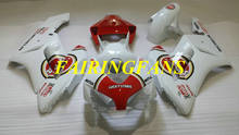 Kit de carenado de molde de inyección para motocicleta HONDA, carrocería de color blanco y rojo, HA25, para HONDA CBR1000RR 04 05 CBR 1000 RR CBR 100RR 2004 2005, regalos 2024 - compra barato