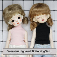 1/6 SD Yosd 30CM BJD Doll Clothes Accessories Sleeveless High-neck Bottoming Vest Fashion Girls Boys Toys 2024 - buy cheap