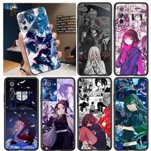 Noragami-capa de celular preta com estampa de anime, proteção para samsung galaxy s21 ultra plus note 20 10 9 8 s10 s9 s8 s7 s6 edge plus 2024 - compre barato