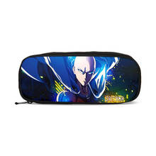 Cartoon Men Wallets ONE PUNCH MAN Printing Pencil Pouch Stationer Pen Bag Students Boy Kids Storage Purse Cute School Pencilcase 2024 - buy cheap