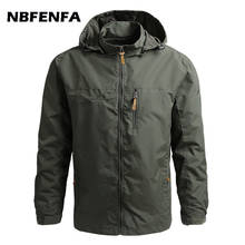 Men Jackets Hooded Coats Waterproof Male Outdoor Outwears Windbreaker Windproof Spring Autumn Jacket Fashion Clothing Coat LA090 2024 - buy cheap