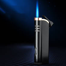 Mini Metal Lighter Torch Turbo Lighter Multiple Colour gas Lighter Cigar Cigarette Lighters Smoking Accessories Gadgets For Men 2024 - buy cheap