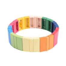 Rainbow tila vsco bracelets hematite myuki armband heren bracelet boheme beaded bracelet wristband summer accessories dropship 2024 - buy cheap