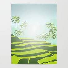 Home Decoration Hd Print Pictures Bali Wall Art Modular Tegalalang Rice Terraces Poster Canvas Painting For Living Room No Frame 2024 - buy cheap