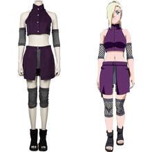 Cosplay Yamanaka Ino Cosplay Costume Vest+Skirt Halloween Outfit Dress 2024 - buy cheap