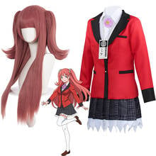 Anime Yumemite Yumemi Cosplay Costume Compulsive Gambler School Uniform Yumemi Wigs Halloween Woman Party Costumes 2024 - buy cheap