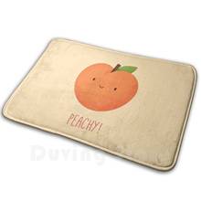 Peachy! Mat Rug Carpet Anti-Slip Floor Mats Bedroom Peach Peachy Food Foodie Eat Fruit Fruity Friend Best Friend Yum Yummy 2024 - buy cheap