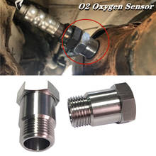 Sensor de oxígeno M18 X1.5 O2, Conector de montaje de acero inoxidable, tapones de puertos, 1 par 2024 - compra barato