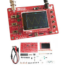 Kit de osciloscopio Digital de bolsillo TFT de 2,4 pulgadas, piezas de bricolaje, juego de aprendizaje electrónico soldado SMD, 1Msps 2024 - compra barato