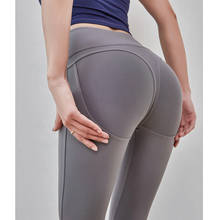 Calças legging femininas exercícios yoga sem costura ultra elástica roupa esportiva primavera apertada cintura alta levantamento calças 2024 - compre barato