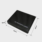 Lâmpada usb de madeira, coroa de luz noturna, luz quente, lâmpada de noite dormir, atmosfera de iluminação de mesa quadrada - foto 2026 Lâmpada usb de madeira, coroa de luz noturna, luz quente, lâmpada de noite dormir, atmosfera de iluminação de mesa quadrada - foto 2026