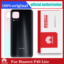 Reemplazo Original de la carcasa trasera para Huawei P40 Lite, cristal de la batería con pegatina adhesiva, piezas de reparación 2024 - compra barato