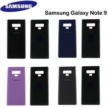 Oficial samsung vidro habitação bateria capa traseira caso porta traseira peças de reposição ferramentas adesivas para samsung galaxy note 9 n960 2024 - compre barato