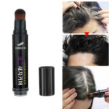 Natural Herb  Temporary White Hair Cover Pen Long-Lasting Black Brown Lipstick Hairline Temporary Dye Pen Hair DIY Styling 2024 - buy cheap