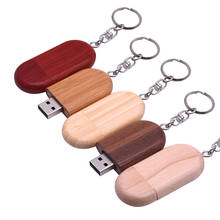 Pendrive de madera con logotipo personalizado, unidad flash USB 2,0, 4GB, 8GB, 16GB, 32GB, 64GB, regalo personal 2024 - compra barato