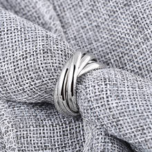 SA-anillo Plata de primera ley con hebilla Para Mujer, sortija, Plata esterlina 925, estilo europeo y americano, 13g, S925 2024 - compra barato