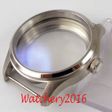 46mm see-through back Watch Case parts fit for 6498 6497 Manual Movement 2024 - buy cheap