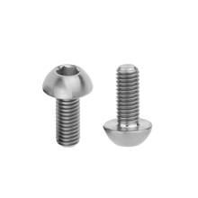 Xingxi Titanium Bolts Big Head M5x12mm Inside Hexagon Half Round Head Screw for Bicycle Water Bottle Cage Bolt 2024 - buy cheap