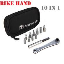 BIKE HAND 9 IN 1 Multi-purpose Tool Kit Torque Wrench Allen Hex Tool Socket Spanner MTB Road Bike Mini Repair Tools Set 2024 - buy cheap