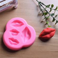 Aomily Kiss Lip Chocolate Molds Silicone Cake Mold Fondant Jelly Mold Cake Decorating Tools Bases Para Postres Decoracion 2024 - buy cheap