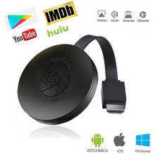 For Google 2 3 Chrome Crome Cast Cromecast 2 1080p WiFi Display Dongle YouTube AirPlay Miracast TV Stick 2024 - buy cheap