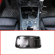 For Mercedes Benz C E GLC Class W205 W213 X253 2015-2018 Central Storage Box Cup Holder Stand Phone Holder Car Accessories 2024 - buy cheap