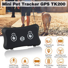 Mini rastreador gps tk200 para animais de estimação, localizador gps em tempo real, rastreamento por google mapa, com modo de sono inteligente, economiza energia, geo-fence 2024 - compre barato