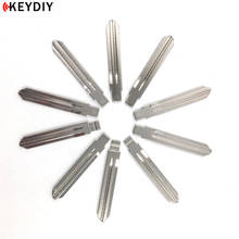 KEYDIY-llave de repuesto remota para Hyundai Elantra, 10 unids/lote, hoja de Metal en blanco sin cortar, KD/JMD/VVDI, HY15 50 # 2024 - compra barato