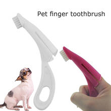 1PCS Pet Finger Toothbrush Soft Brush Dog Brush Bad Breath Tartar Teeth Tool Teeth Care Dog Cat Cleaning Dog Brush Pet Supplies 2024 - buy cheap