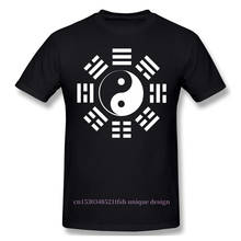 Camiseta de la fuerza de fuego Tamaki Manga Anime 2021, camiseta Yin Yang I Ching Martial On BLACK. Camisas únicas de algodón para adultos con cuello redondo 2024 - compra barato