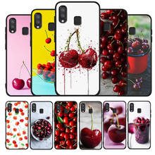 cherry Soft phone Case For Samsung A10 A20E A30 A40 A50 A60 A70 M10 M20 M30S M40 A01 A21 A31 A51 A71 4G Cover 2024 - buy cheap