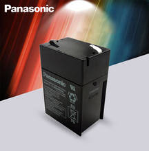 Panasonic-baterías recargables de plomo ácido para niños, dispositivo electrónico de almacenamiento, 6V, 4.5AH 2024 - compra barato