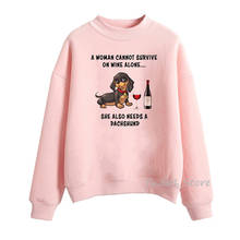 Moletom feminino rosa, agasalho de capuz com estampa animal beagle cachorro 2024 - compre barato