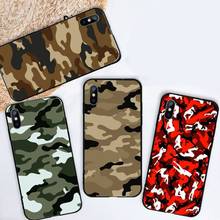 Camouflage Pattern Camo military Army1 Phone Case for iPhone 11 12 pro XS MAX 8 7 6 6S Plus X 5S SE 2020 XR mini 2024 - buy cheap