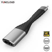 YUNCLOUD USB 4K HDMI Adapter USB Type C dongle Converter Video USB-C video dongle for Macbook P40 Mate 40  S12 2024 - buy cheap