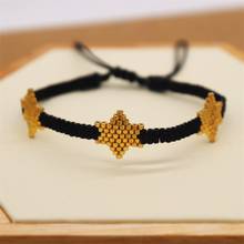 ZHONGVI-pulsera de estrella de México para Mujer, joyería de Moda, joyería de oro 2021, Pulseras MIYUKI para hombre, regalo hecho a mano para Mujer 2024 - compra barato