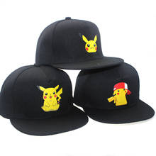 Takara tomy novo pokemon pikachu chapéu na moda homem e mulher de borda plana hip-hop chapéu boné de beisebol hatfashion viseira melhor venda 2020 2024 - compre barato