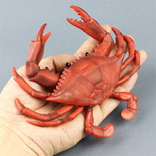 Plastic Simulation Mini Crab Models Kids Emulation Animal Toys Gifts Crab Mini Small Toys Simulation Model For Crabs Funny 2024 - buy cheap