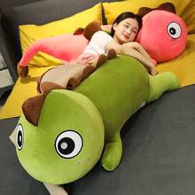 60cm-120cm New Huggable Big Long Dinosaur Plush Toy Soft Cartoon Animal Stuffed Doll Boyfriend Pillow Kids Girls Birthday Gift 2024 - buy cheap