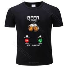 Shubuzhi-Camiseta de algodón para hombre, camisa unisex de verano, regalo para amantes de la cerveza, envío directo 2024 - compra barato