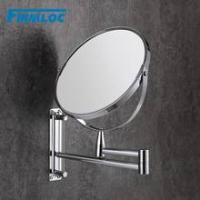 Firme-espelho para banheiro, extensível, 8 polegadas, inteligente, para maquiagem, montagem na parede 2024 - compre barato
